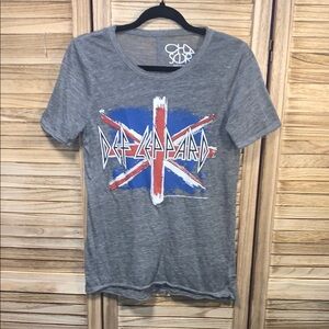 Chaser Def Leppard Graphic T-Shirt Size Small